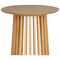 Τραπέζι Μπαρ Domonic Pakoworld mdf Φυσικό Φ60x105εκ