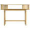 Κονσόλα Nodial Pakoworld Mdf/bamboo σε Φυσική Απόχρωση 120x39x85εκ