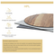 Επιφάνεια Τραπεζιού Inspire Pakoworld hpl Γκρι Cement 60x60εκ Πάχους 12mm