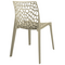 Καρέκλα Hush Pakoworld pp σε Cappuccino Απόχρωση 50x57x81εκ