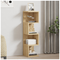 Ραφιέρα Επιδαπέδια Pratel Pakoworld σε oak Απόχρωση 25x27x95εκ