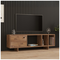 Έπιπλο Τηλεόρασης Mueble Pakoworld σε Sonoma Απόχρωση 140x29x45εκ