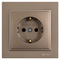 Πριζα Σουκο 16a Light Fume με Παιδικη Προστασια Light Fume