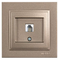 Πριζα Τηλεφωνου Monh rj 11 Light Fume