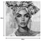 Πίνακας σε Καμβά Turban ι Inart 80x3x80εκ