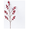 Κλαδι με Σκουρα Κοκκινα Berries, 70cm