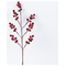 Κλαδι με Κοκκινα και Μπορντο Berries, 61cm