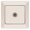 Πριζα tv f Connector Μπεζ
