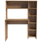 Γραφείο με Βιβλιοθήκη Janson Pakoworld σε oak Απόχρωση 113.2x40x141.8εκ
