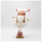 Κοριτσακι me ροζ pom Pom, 44cm