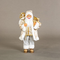 Αγιος Βασιλης Λευκος με Χρυσο, 60cm
