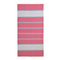 Ble Πετσετα Pestemal σε Ροζ/λευκο/μπλε Χρωμα με Ριγες 90x180 (100% Cotton)