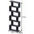 Βιβλιοθήκη Sezen Pakoworld σε oak Απόχρωση 70x24x191.5εκ