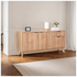 Μπουφές Hamea Pakoworld mdf σε Φυσική Απόχρωση 150x39,5x73εκ