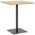 Τραπέζι Nerobian Pakoworld mdf σε Sonoma Απόχρωση 60x60x75εκ