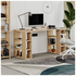 Γραφείο Colmar Pakoworld σε oak Απόχρωση 140x60x75εκ
