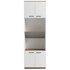 Ντουλάπα Κουζίνας Rowan Pakoworld σε Λευκή-Sonoma Απόχρωση 60x42x182εκ