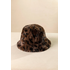 Γυναικείο Καπέλο Double Face από Ακρυλική Γούνα με Leopard Print