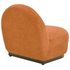 Πολυθρόνα Περιστρεφόμενη Zenny Pakoworld Υφασμα Terracotta 64x85x68εκ