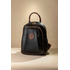Allday Backpack με Πολλές Τσέπες με Casual Logo