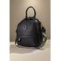 Μεσαίο Backpack με Πολλά Τσεπάκια και υφή Ψάθας