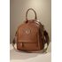 Μεσαίο Backpack με Πολλά Τσεπάκια και υφή Ψάθας