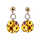 Σκουλαρίκια Leopard ble 5-45-151-0001